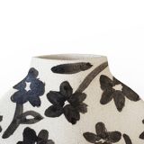 Vase en céramique 'flowers pattern’