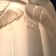 Lustre art déco avec vasque carrée et tulipe signé Degue