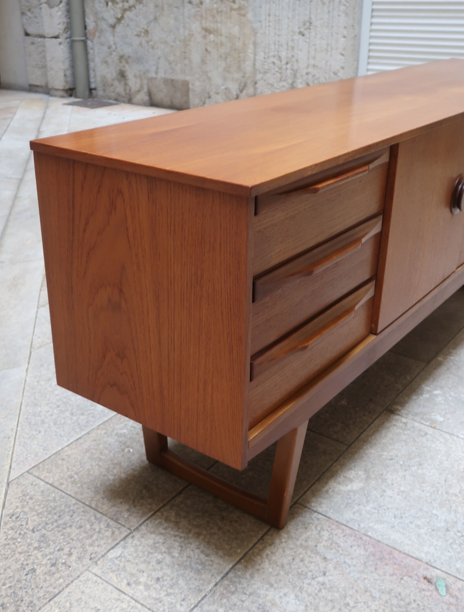 Teak sideboard, 60s