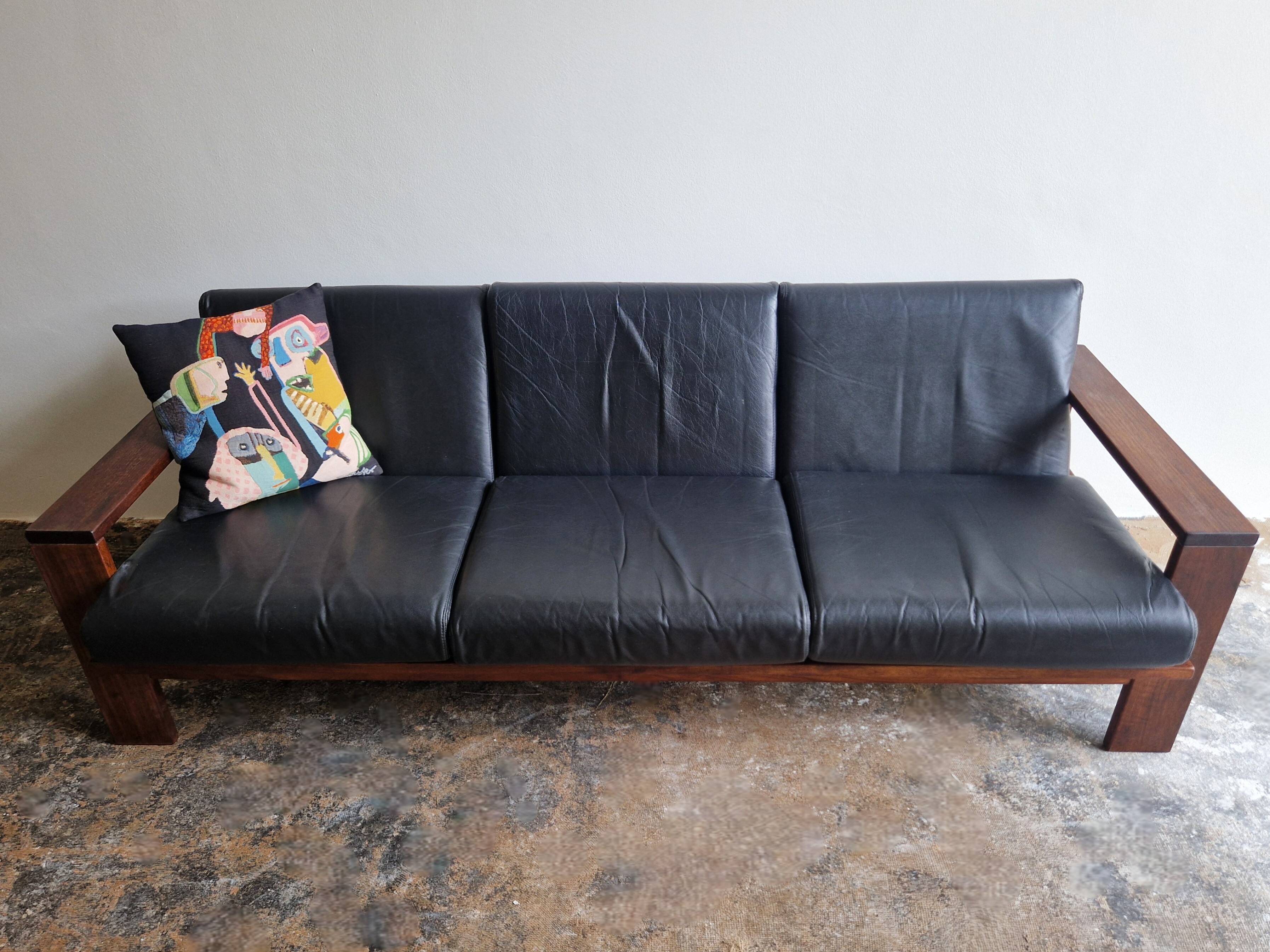 3-seater cubic sofa, 1970s