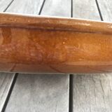 Terracotta dish with pouring edge
