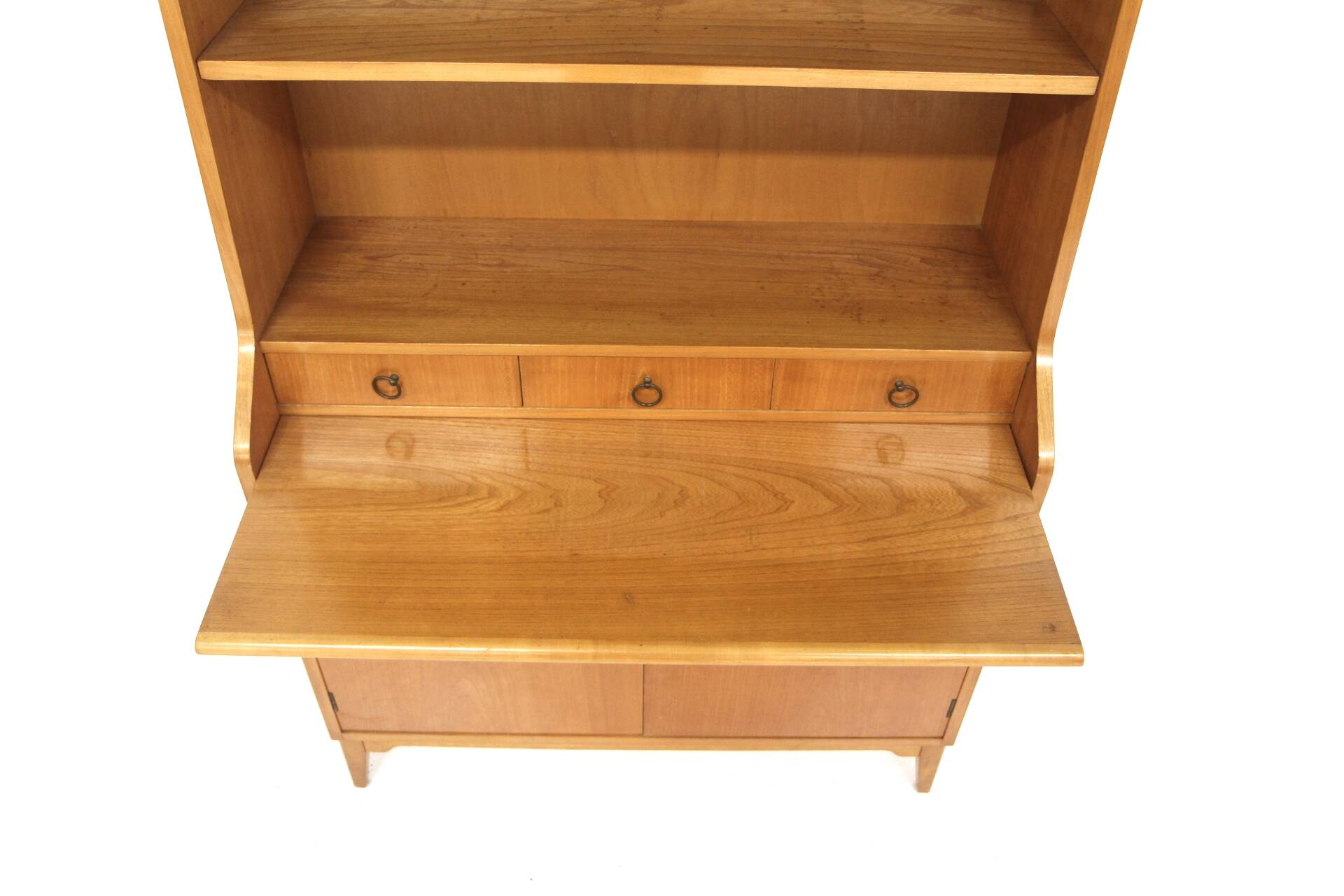 Scandinavian elm secretary, Swedish modern, Sweden, 1940