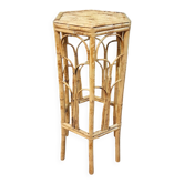 Rattan saddle