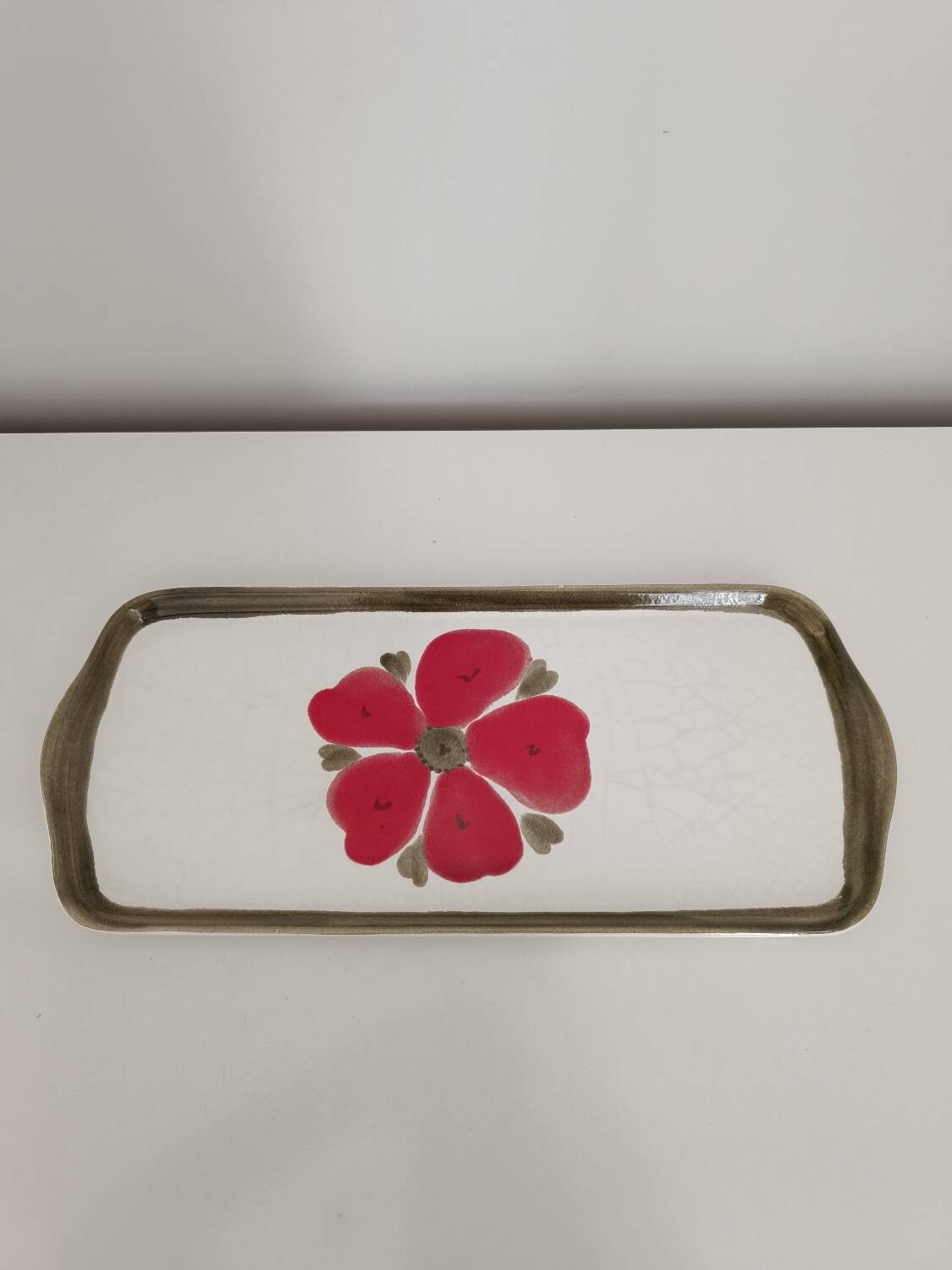Salins france earthenware cake dish