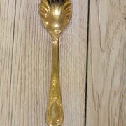 Luxury Cutlery Set Solingen SBS Gold Plated with Fine Gold 23/24 Carats - 70 Pieces