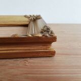 Golden wood frame