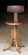Tabouret - chaise thonet des années 20.