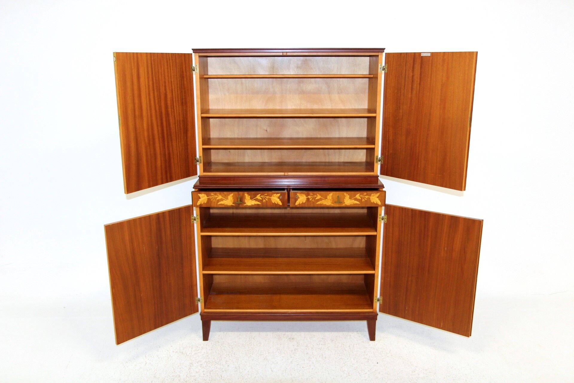 Mahogany cabinet "Pyramid", Carl Malmsten, sweden, 1970