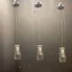 Murano glass light pendants, 1990