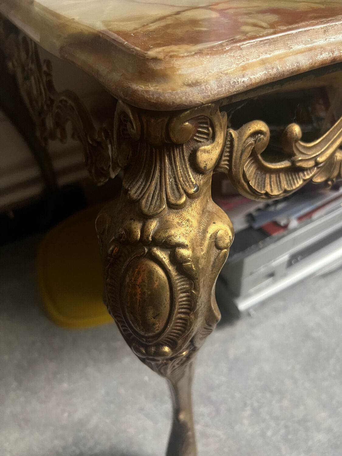 Table basse en Onyx