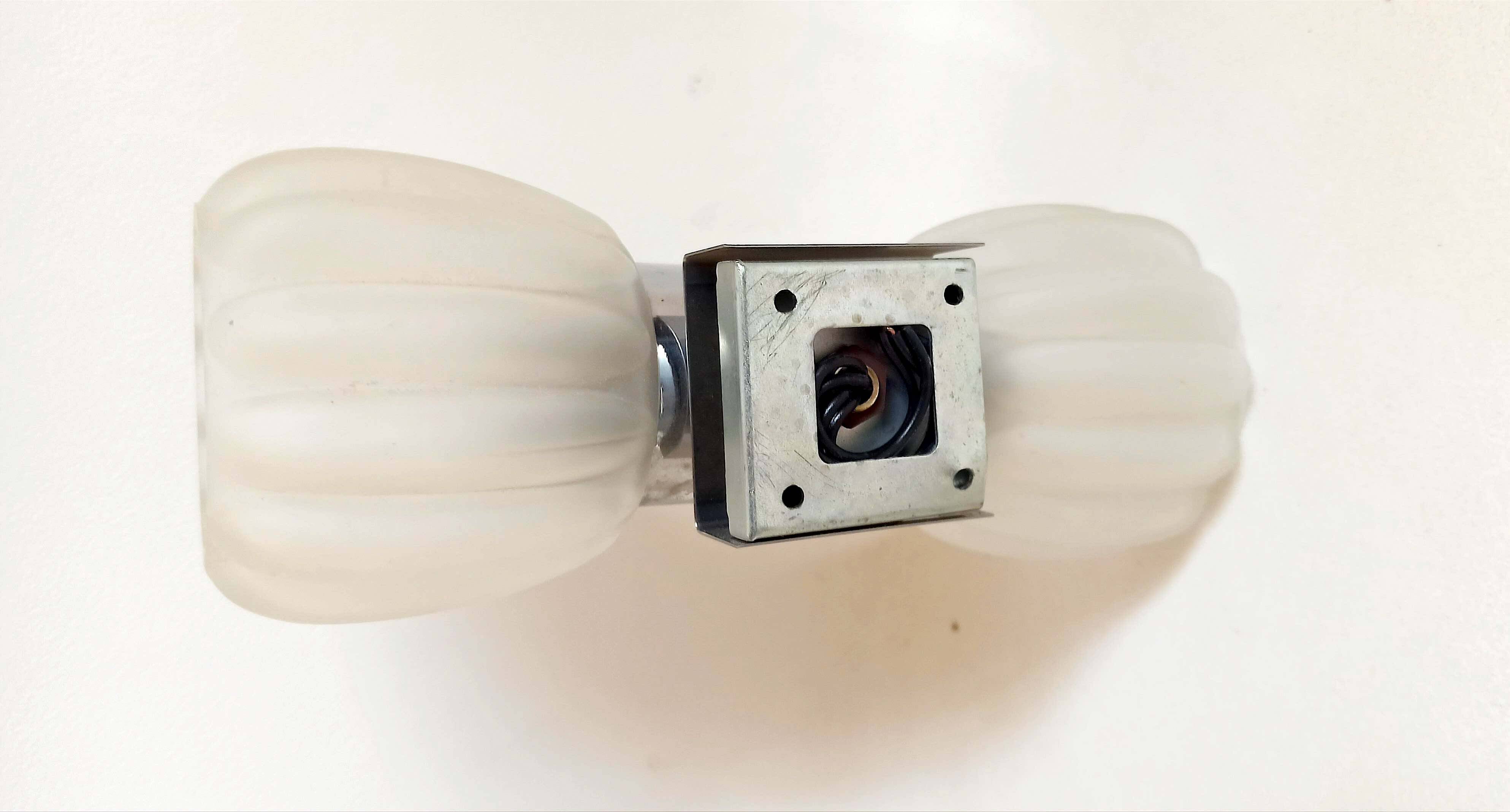 Vintage wall light with 2 lights