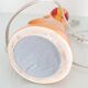 Longwy Enamels candle holder lamp base