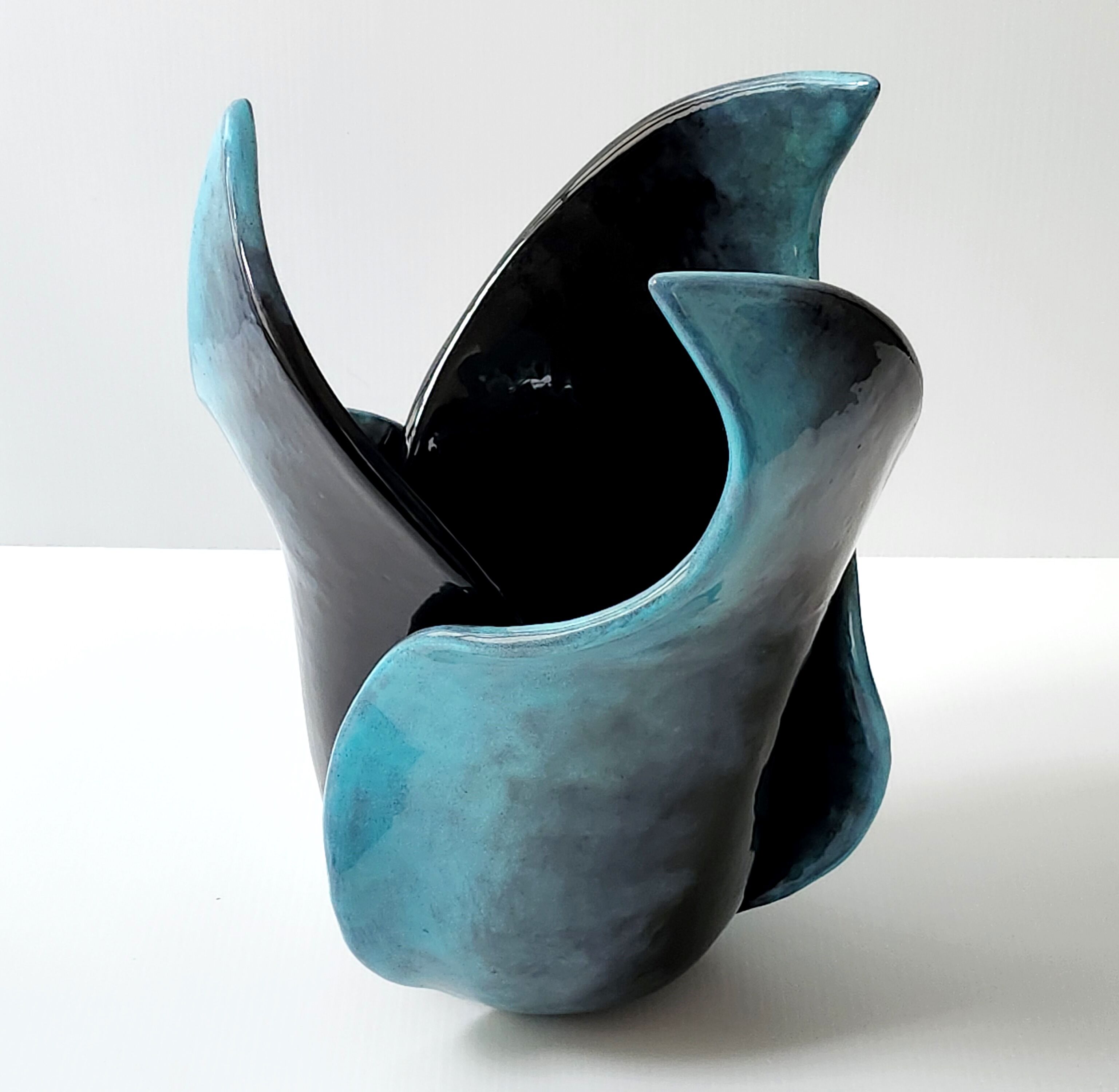 Vintage vase 1950 ceramic Jova