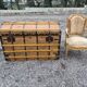 Malle coffre jouets pirate trésors ancien