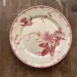 Assiette à dessert Gien x4