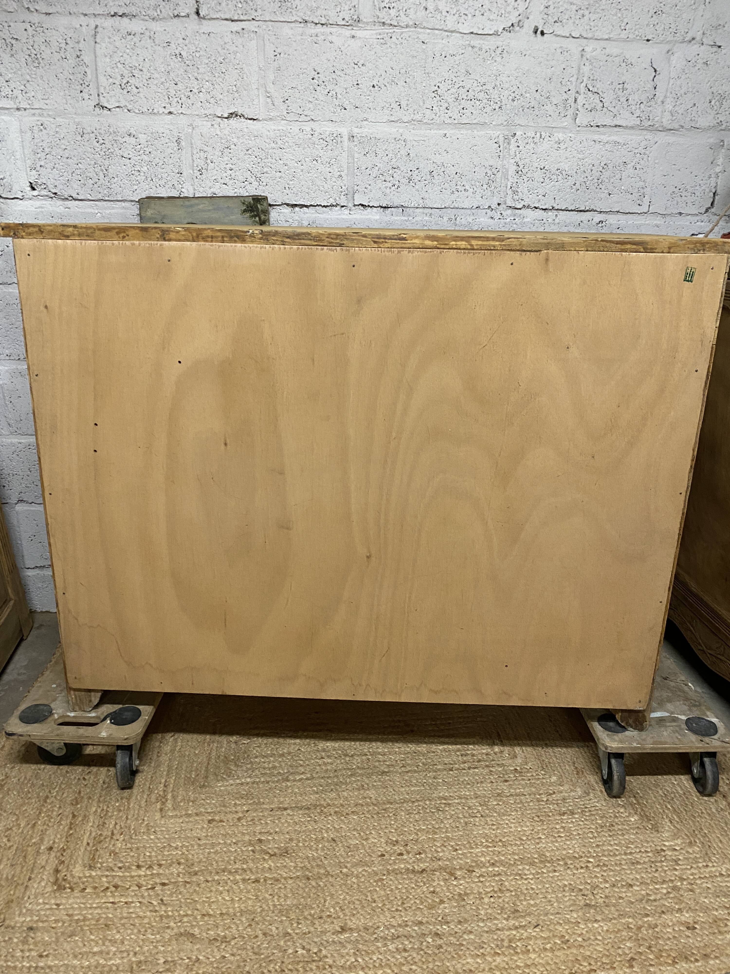 Parisian buffet in pitch pine