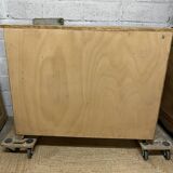 Parisian buffet in pitch pine