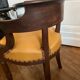 Fauteuil de bureau en chêne XIXeme siècle