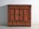 Shanxi buffet in original red paint with four drawers – China, circa 1930
