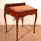 bureau / table à jeux en noyer d'époque napoléon III