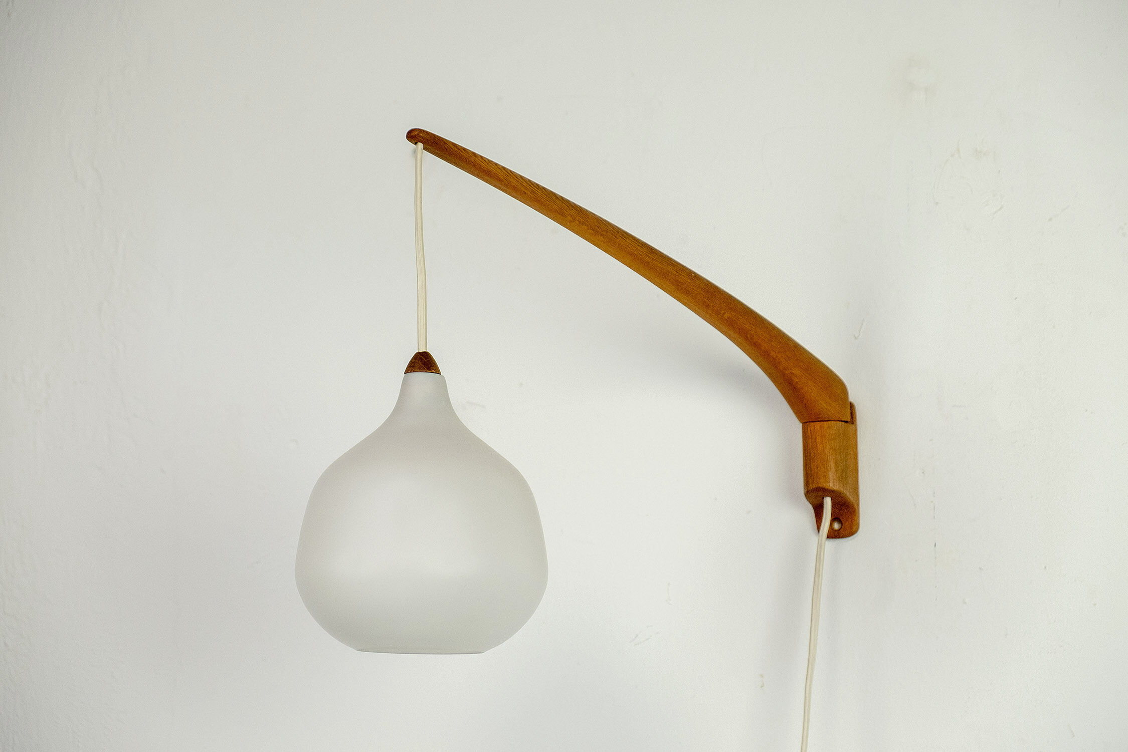 Applique murale par Uno & Östen Kristiansson pour Luxus Vittsjö, années 1950