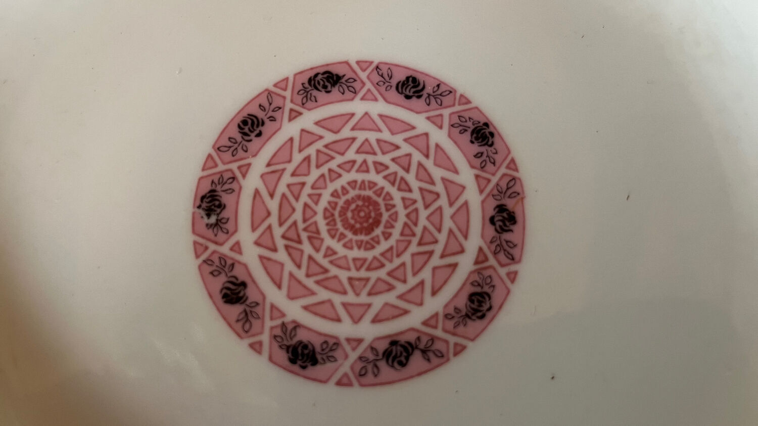 Pair of old Haviland porcelain plates