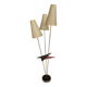 Bouquet floor lamp with 3 lights in Lunel/Arlus style – France 1950s