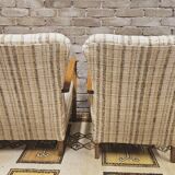 Pair of vintage Scandinavian armchairs 1970