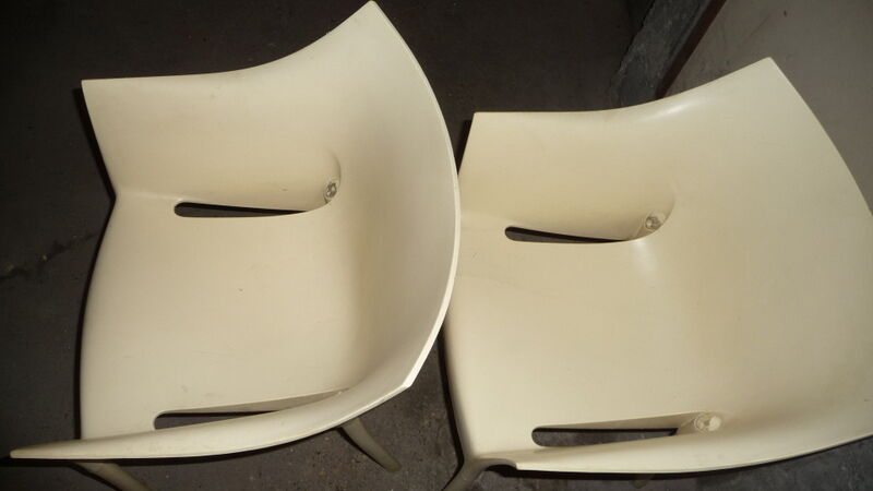 Pair of armchairs by Philippe Starck for Kartell