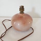 Ceramic lamp base signed with JLM monogram (to be identified)