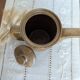 Vintage stoneware coffee pot