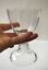 3 stunning art deco crystal wine glasses with twisted foot wide base