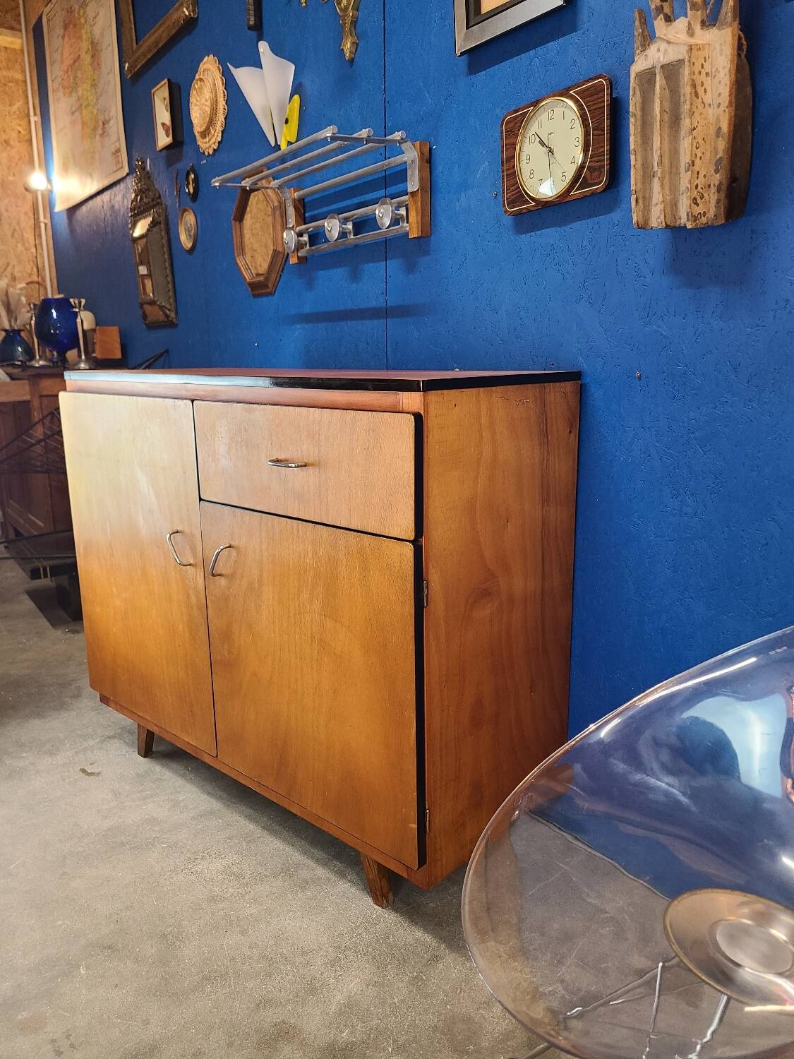 Light wood sideboard, mid-20th century