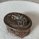 Copper jewelry box