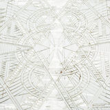 Rare coffee table in mosaic of mirrors by Daniel Clément around 1970
