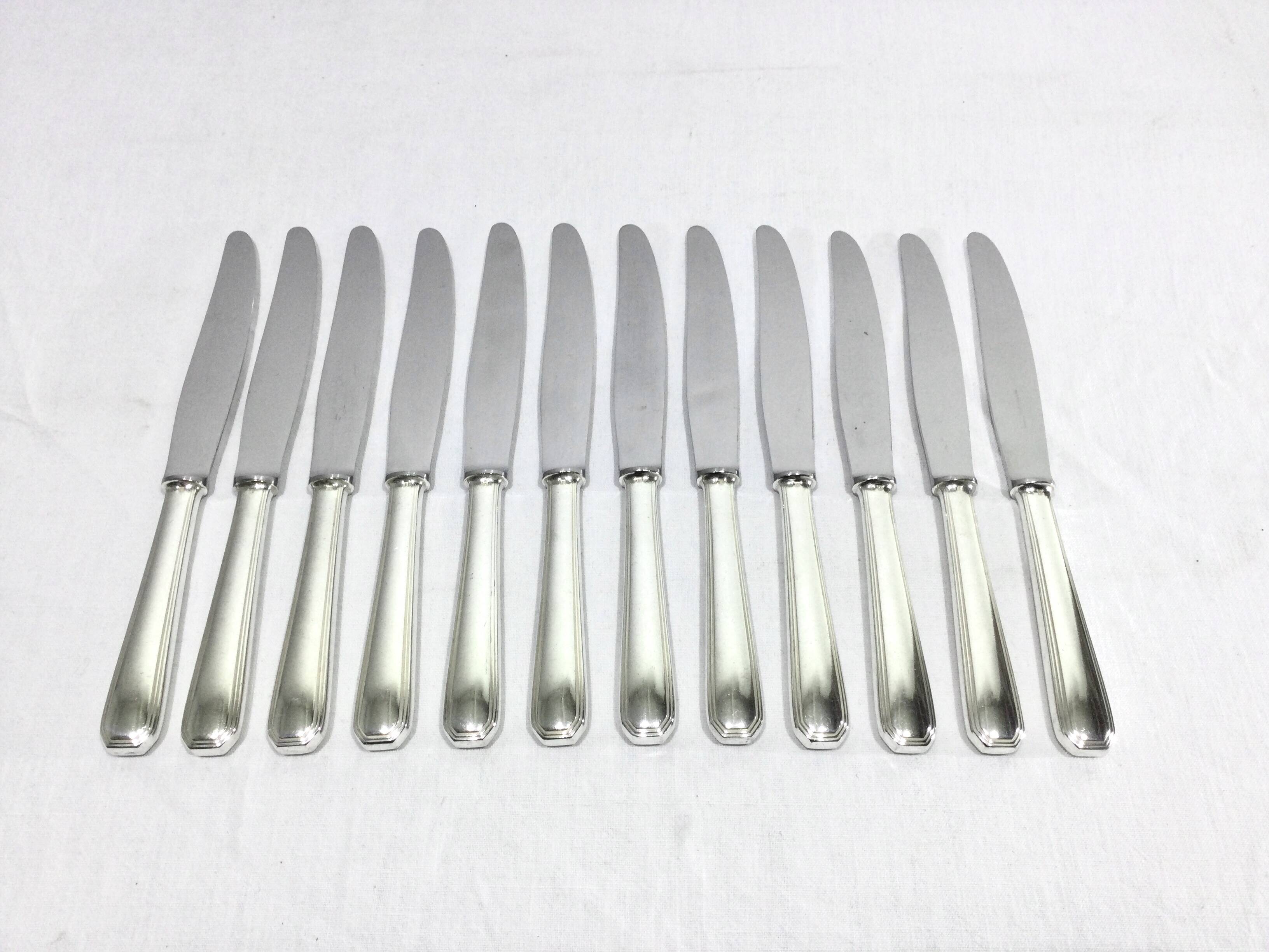 Christofle – 61-piece cutlery set América model