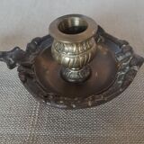 Candlestick candlestick bronze