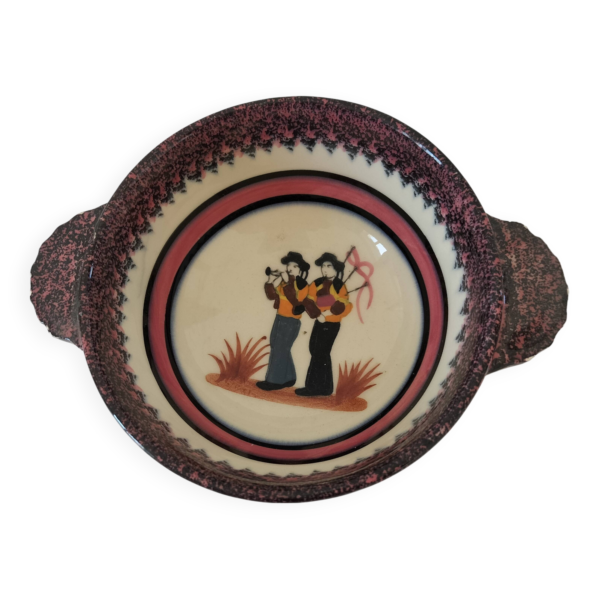 Henriot Quimper ear bowl