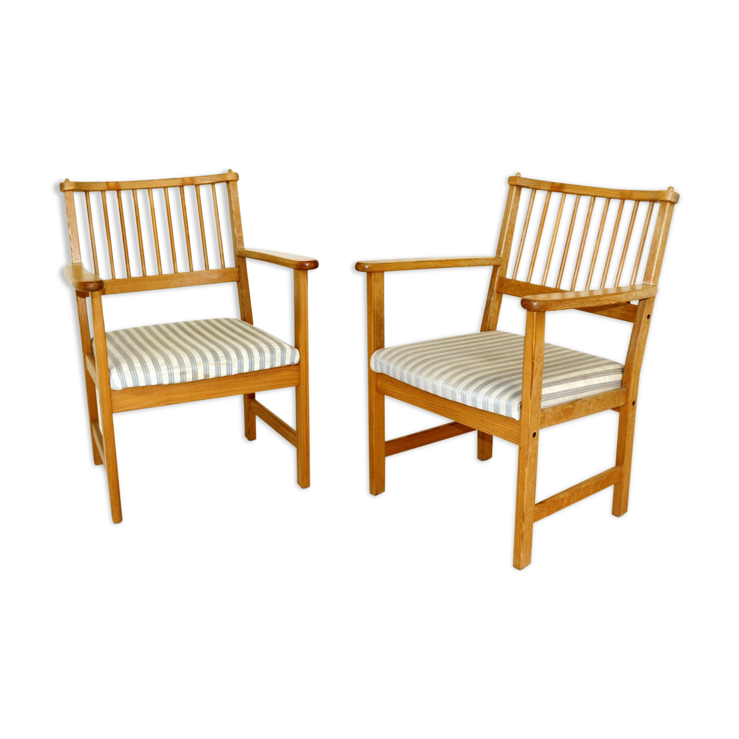 2 armchair game, Yngve Ekström for Swedese, Sweden, 1970