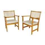 2 armchair game, Yngve Ekström for Swedese, Sweden, 1970
