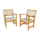 2 armchair game, Yngve Ekström for Swedese, Sweden, 1970