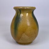 Petit vase jaune boule