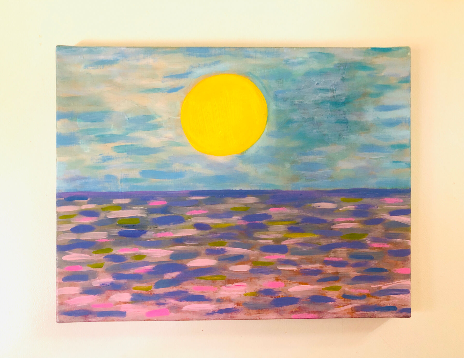Oil painting landscape