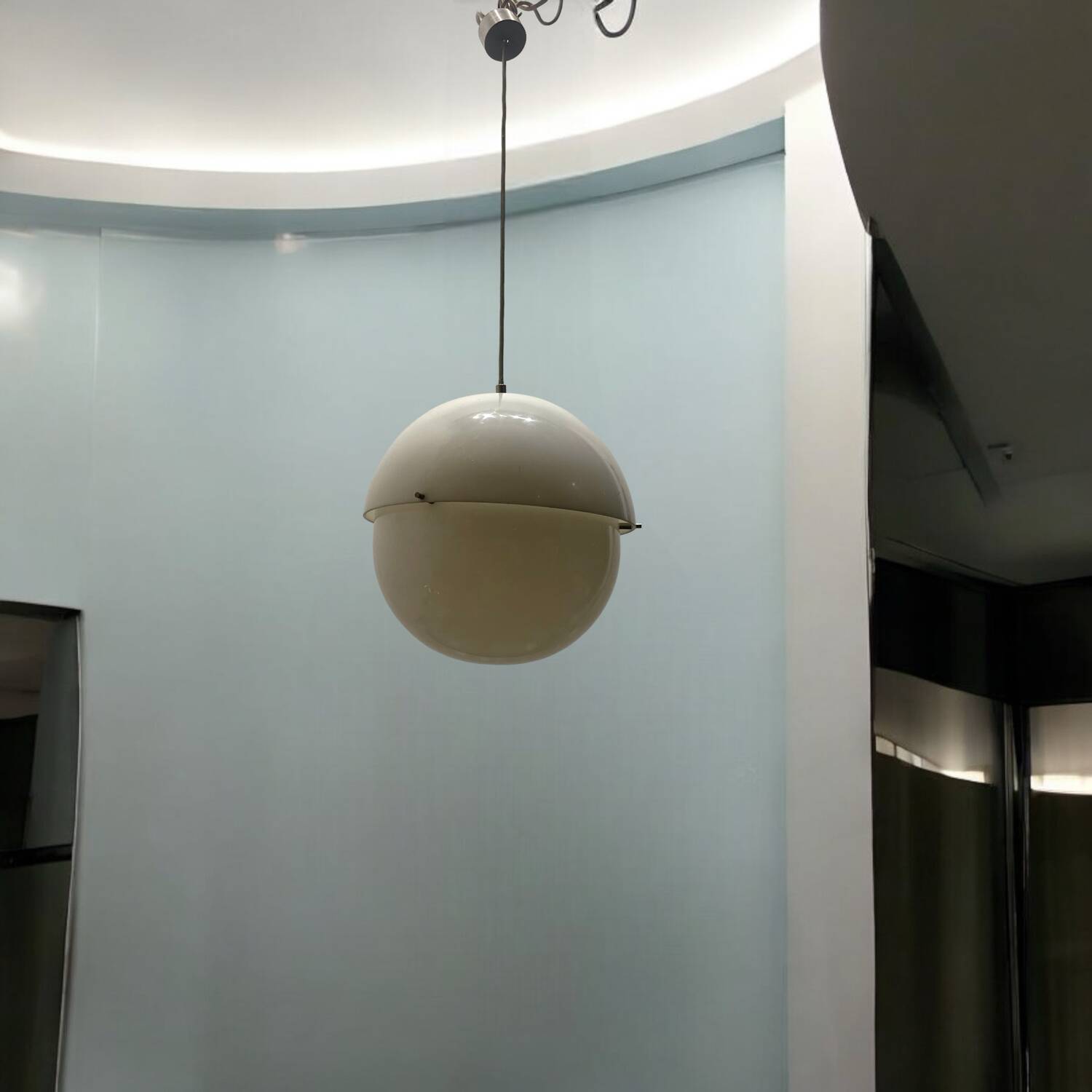 Suspension lumineuse acrylique 1967