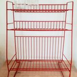 Vintage metal shelf
