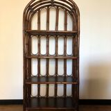 Rattan shelf