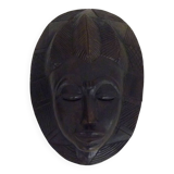 Wooden mask of the Baoulé ethnic group from Ivory Coast. African mask