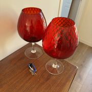 Lot de deux vases Empoli