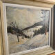 Winter Mountain Painting