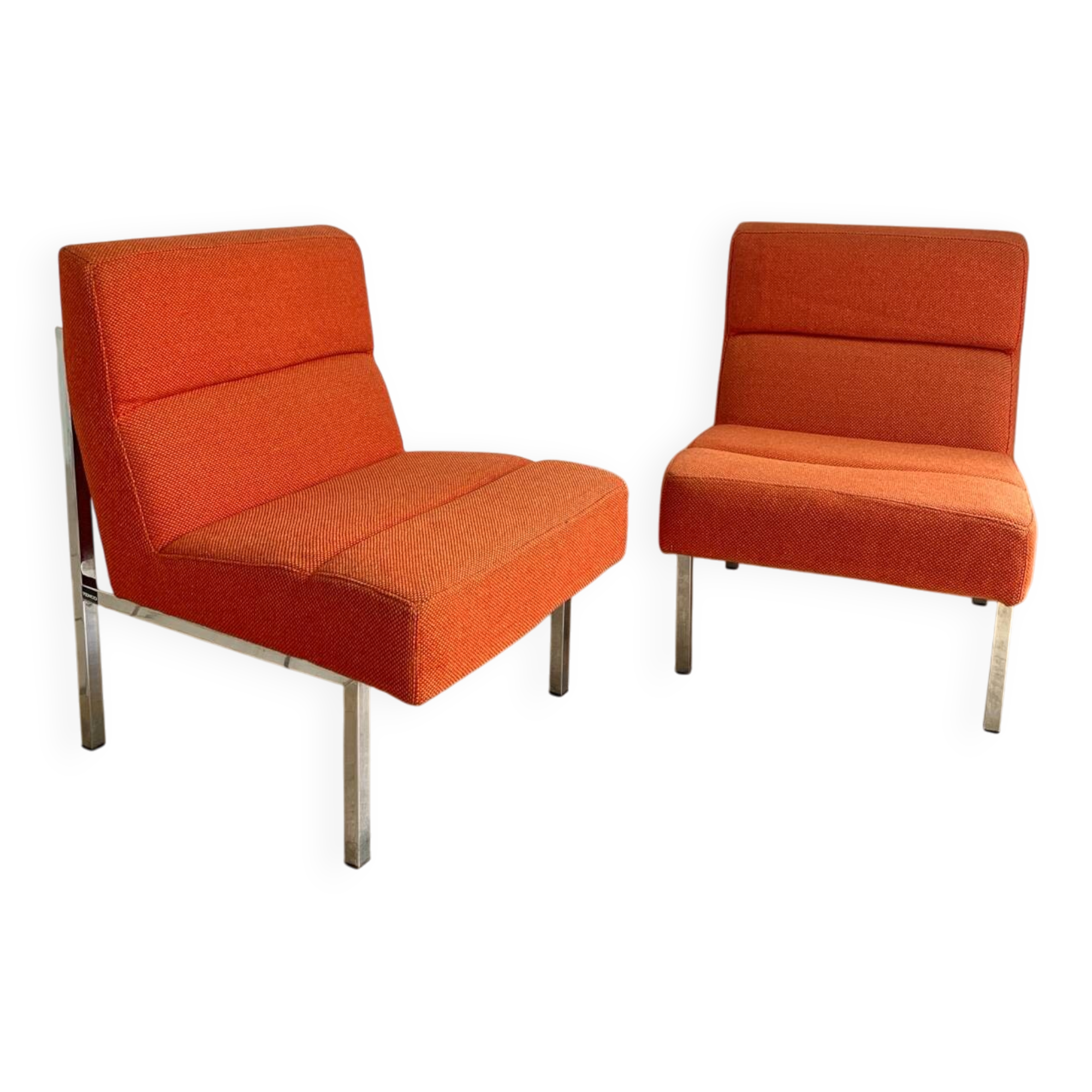 Pair of 70s armchairs